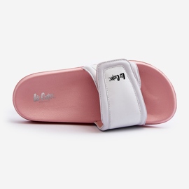 Chanclas Mujer Lee Cooper LCW-24-42-2491L Blanco/Rosa 5