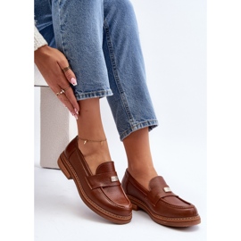 Zazoo 20165 Mocasines Mujer Piel, Marrón 2