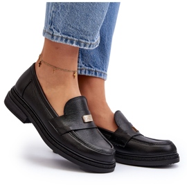 Zazoo 20165 Mocasines Mujer Piel, Negro 12