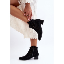 Vinceza Botas Caladas Mujer Negro Madalina 5