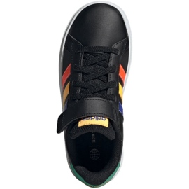 Zapatillas Adidas Grand Court 2.0 El K Jr HP8914 negro 1