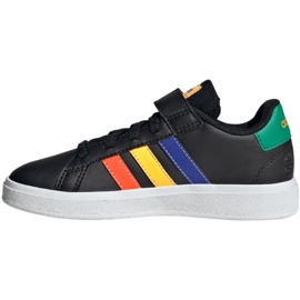 Zapatillas Adidas Grand Court 2.0 El K Jr HP8914 negro 2