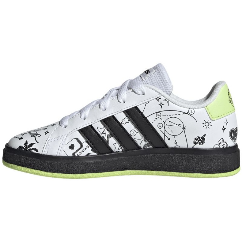 Zapatillas Adidas Grand Court 2.0 Jr IG4853 blanco 1