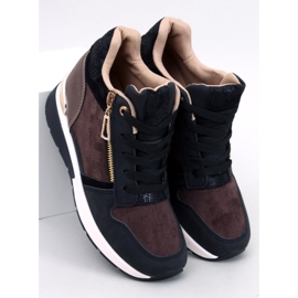 Telts Zapatillas cuña negras negro 5