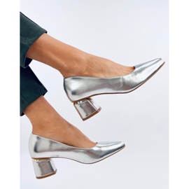 Zapatos de tacón Shers Silver plata 1