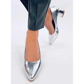 Zapatos de tacón Shers Silver plata 2