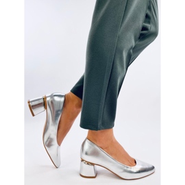 Zapatos de tacón Shers Silver plata 5