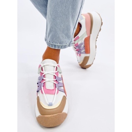 Zapatillas Vince Color Mix de mujer blanco 4