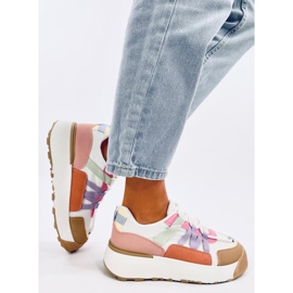 Zapatillas Vince Color Mix de mujer blanco 2