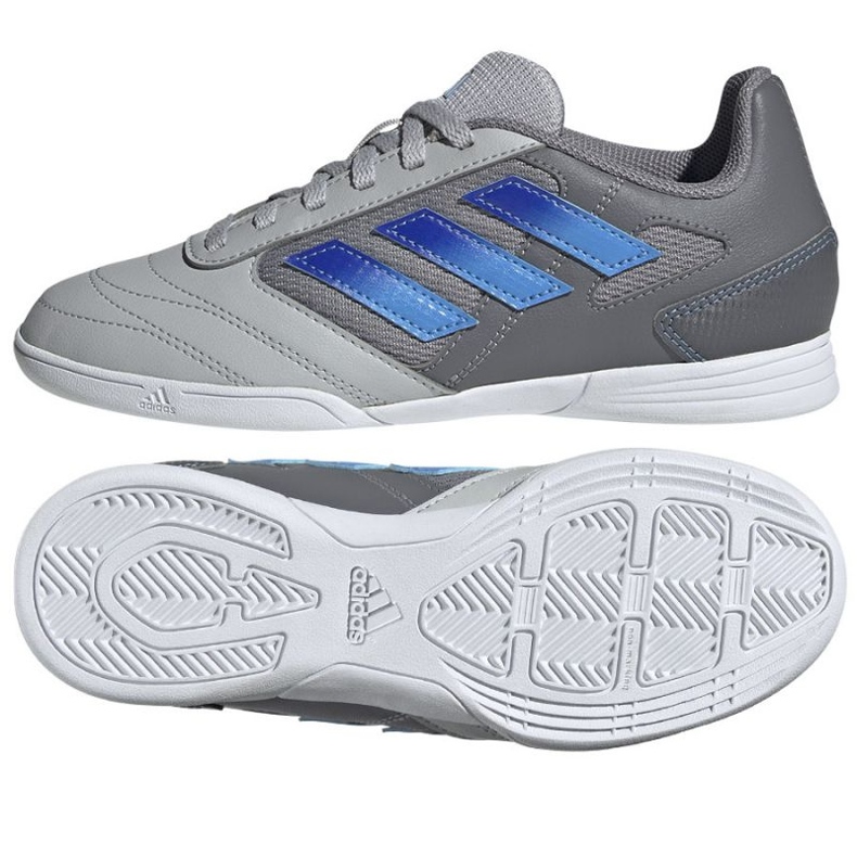 Zapatillas Adidas Super Sala 2 In Jr IE7560 gris 1