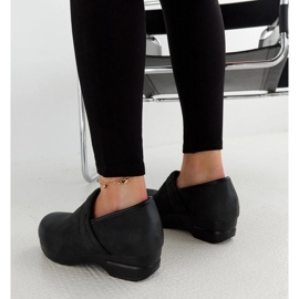 Zapatos plataforma Montoro negros 4