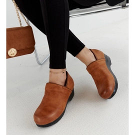 Zapatos plataforma Montoro marrón 1