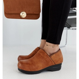 Zapatos plataforma Montoro marrón 2