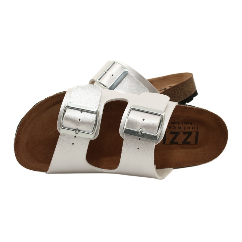 Chanclas médicas IZZI Alex Silver plata 4
