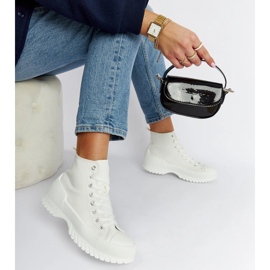 Zapatillas altas Ronchis blancas blanco 2 Zapatillas altas Ronchis blancas blanco 2