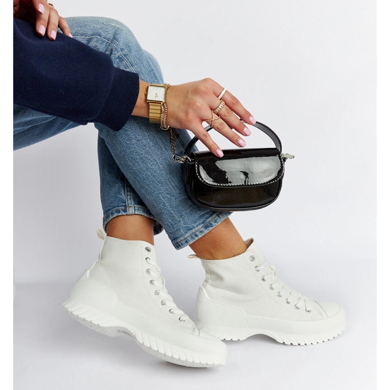 Zapatillas altas Ronchis blancas blanco 1