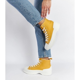 Zapatillas altas Ronchis amarillas amarillo 2