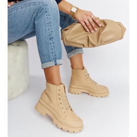 Botines ligeros beige de Obispo 2 Botines ligeros beige de Obispo 2