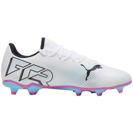 Zapatillas Puma Future 7 Play FG/AG M 107723 01 blanco 2