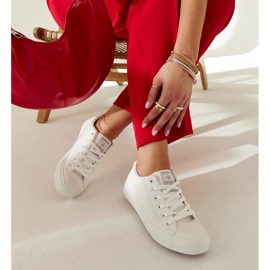 Zapatillas deportivas Kimberlee blancas. blanco 4