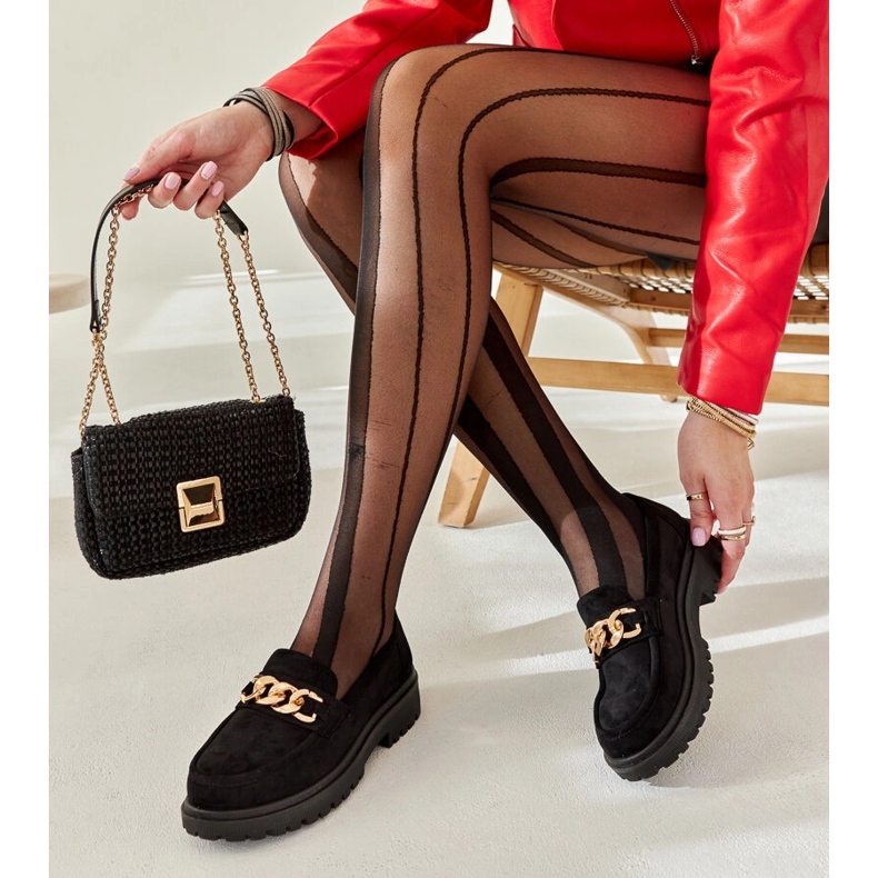 Mocasines Elenor de ante negro 2 Mocasines Elenor de ante negro 2