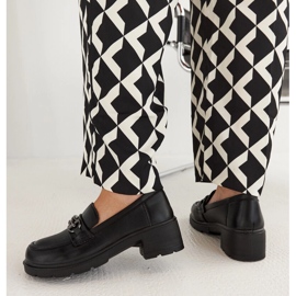 Mocasines de ecopiel negros de Lyyli 3