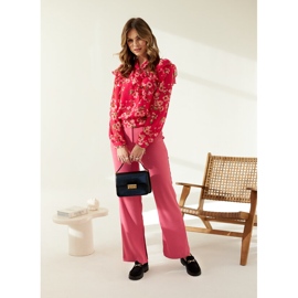 Mocasines de ante negro con hebilla Barbara 2