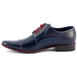 Olivier Zapatos formales hombre 238 azul marino 1