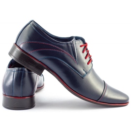 Olivier Zapatos formales hombre 238 azul marino 3