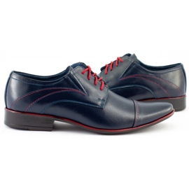 Olivier Zapatos formales hombre 238 azul marino 4