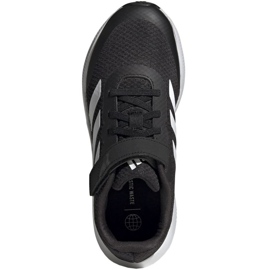 Adidas Runfalcon 3.0 Sport Running Correa superior de encaje elástico HP5867 zapatos negro 2