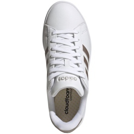 Zapatillas Adidas Grand Court Cloudfoam Lifestyle Court Comfort W GW9215 blanco 2