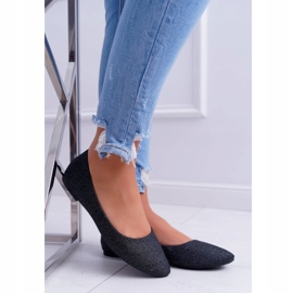Seastar Bailarinas de Mujer Glitter Negro Fifi 2