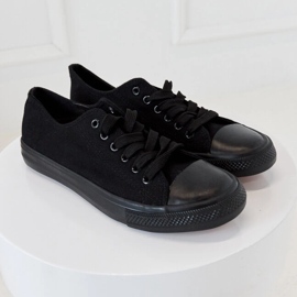Zapatillas Roope de hombre negras. negro 1