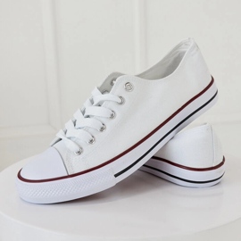 Zapatillas Roope de hombre blancas. blanco 3