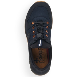 Deportivas cómodas sin cordones para mujer, azul marino, Rieker M0564-14 2