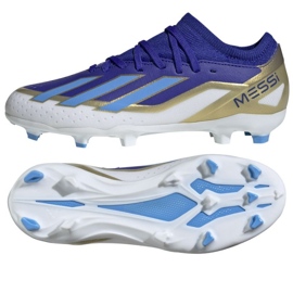 Zapatos Adidas X Crazyfast League Messi Jr Fg ID0714 azul 1