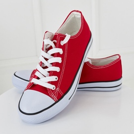 Zapatillas Mauer clásicas de hombre rojas rojo 2