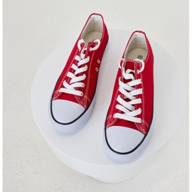 Zapatillas Mauer clásicas de hombre rojas rojo 5