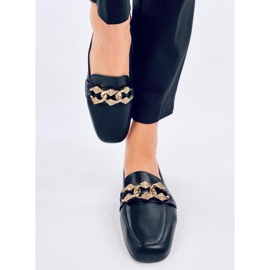 Mocasines mujer Negro Malva 1