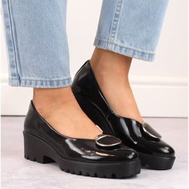 Zapatos mujer charol con decoración Filippo DP4569 negro 3