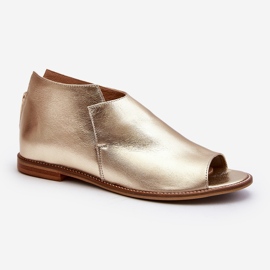 Sandalias Mujer Piel Laura Messi 2443 Dorado 1