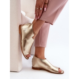Sandalias Mujer Piel Laura Messi 2443 Dorado 6