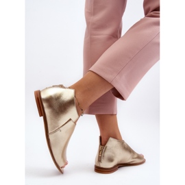 Sandalias Mujer Piel Laura Messi 2443 Dorado 7