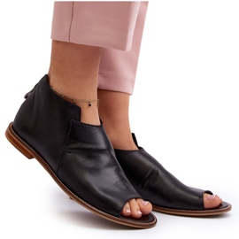 Sandalias Mujer Piel Laura Messi 2443 Negro 8