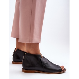 Sandalias Mujer Piel Laura Messi 2443 Negro 5