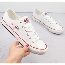 Zapatillas con cordones Big Star NN274235 blancas blanco 4