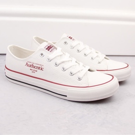 Zapatillas con cordones Big Star NN274235 blancas blanco 5