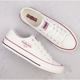 Zapatillas con cordones Big Star NN274235 blancas blanco 7