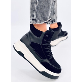 Riess Zapatillas altas negras negro 3